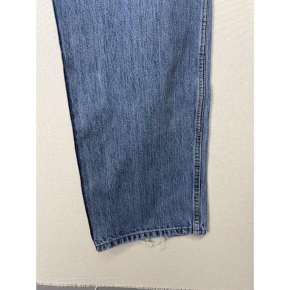 Cinch Jeans Men's Size 42 x 34 Denim 5 Pocket Western Work Jeans Distressed - Picture 5 of 16